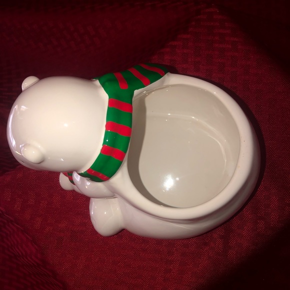 Teleflora Coca Cola Polar Bear Planter - Picture 4 of 5